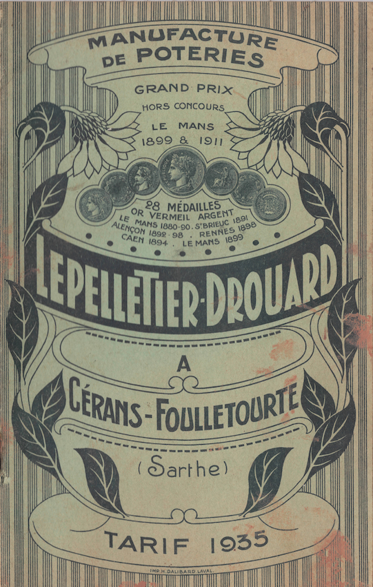 couverture catalogue Lepelletier Drouard 