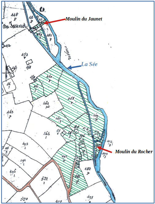 Plan 1893 Le Rocher
