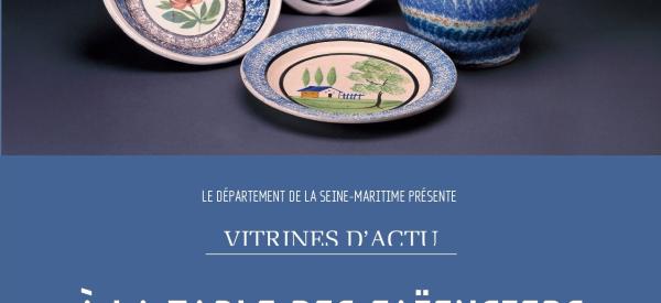 Affiche A la table des faïenciers