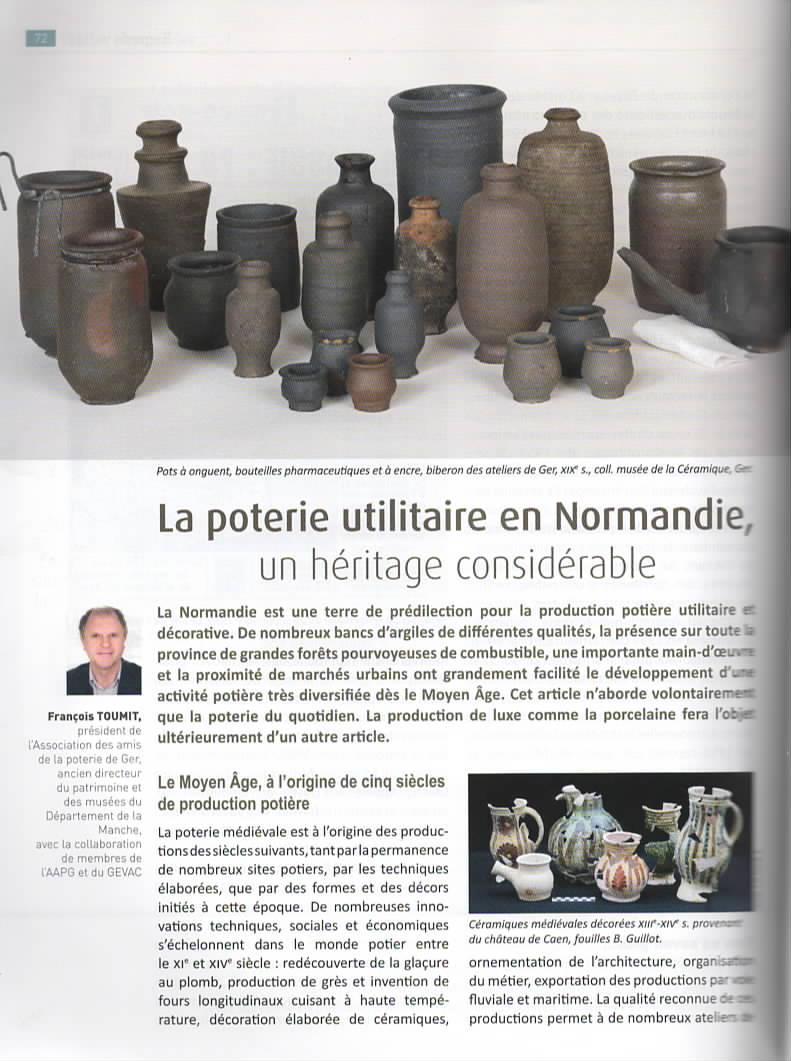 La poterie utilitaire en Normandie, un héritage considérable