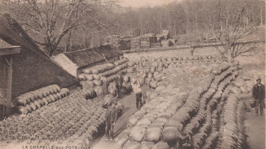 Fabrique de poteries à La Chapelle-aux-Pots