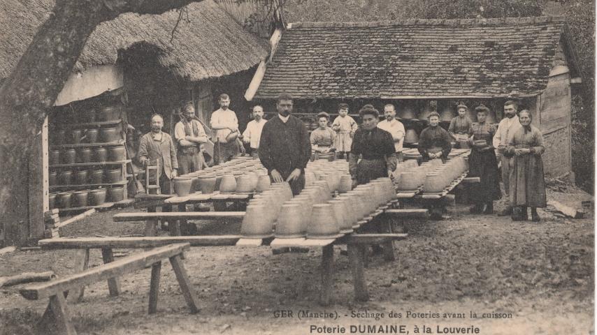 Poterie Dumaine à Ger début XXe s.